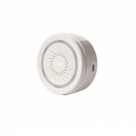 SENSOR ALARMA CON SIRENE INTELIGENTE WIFI